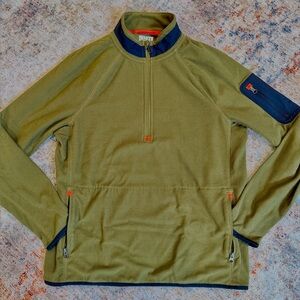 Duluth Trading Co Green Quarter-Zip Jacket